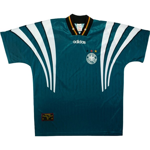 Tailandia Camiseta Alemania Segunda equipo Retro 1996 Verde
